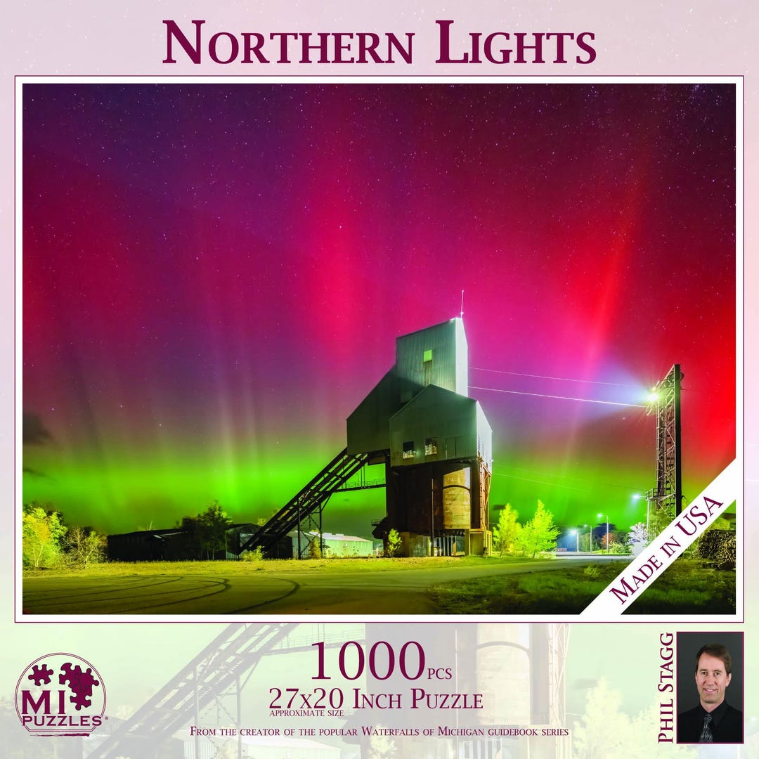 Northern Lights - 1000 Piece Jigsaw Puzzle - MI Puzzles by Phil Stagg ...