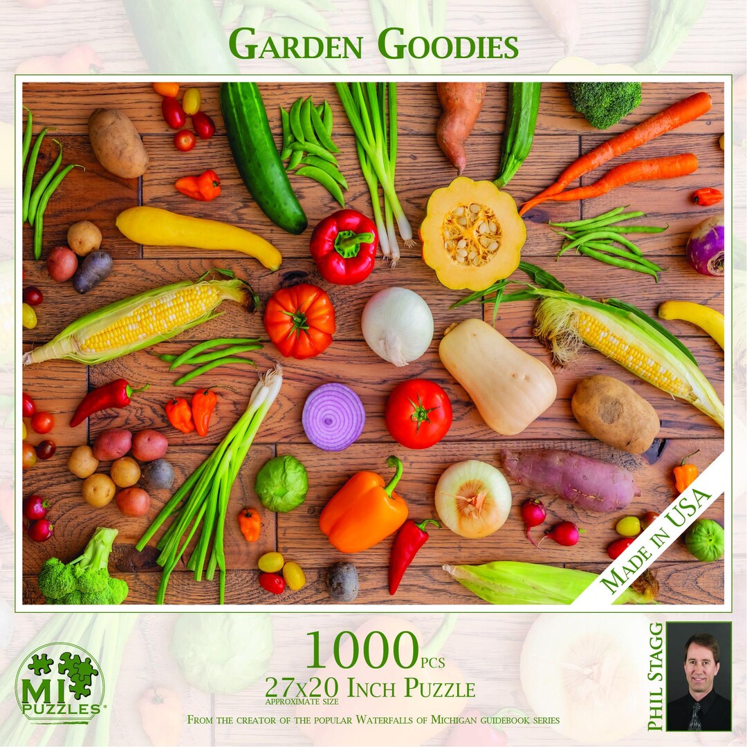 Garden Goodies - 1000 Piece Jigsaw Puzzle - MI Puzzles by Phil Stagg ...