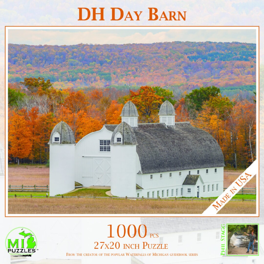 DH Day Barn - 1000 Piece Jigsaw Puzzle - MI Puzzles by Phil Stagg ...