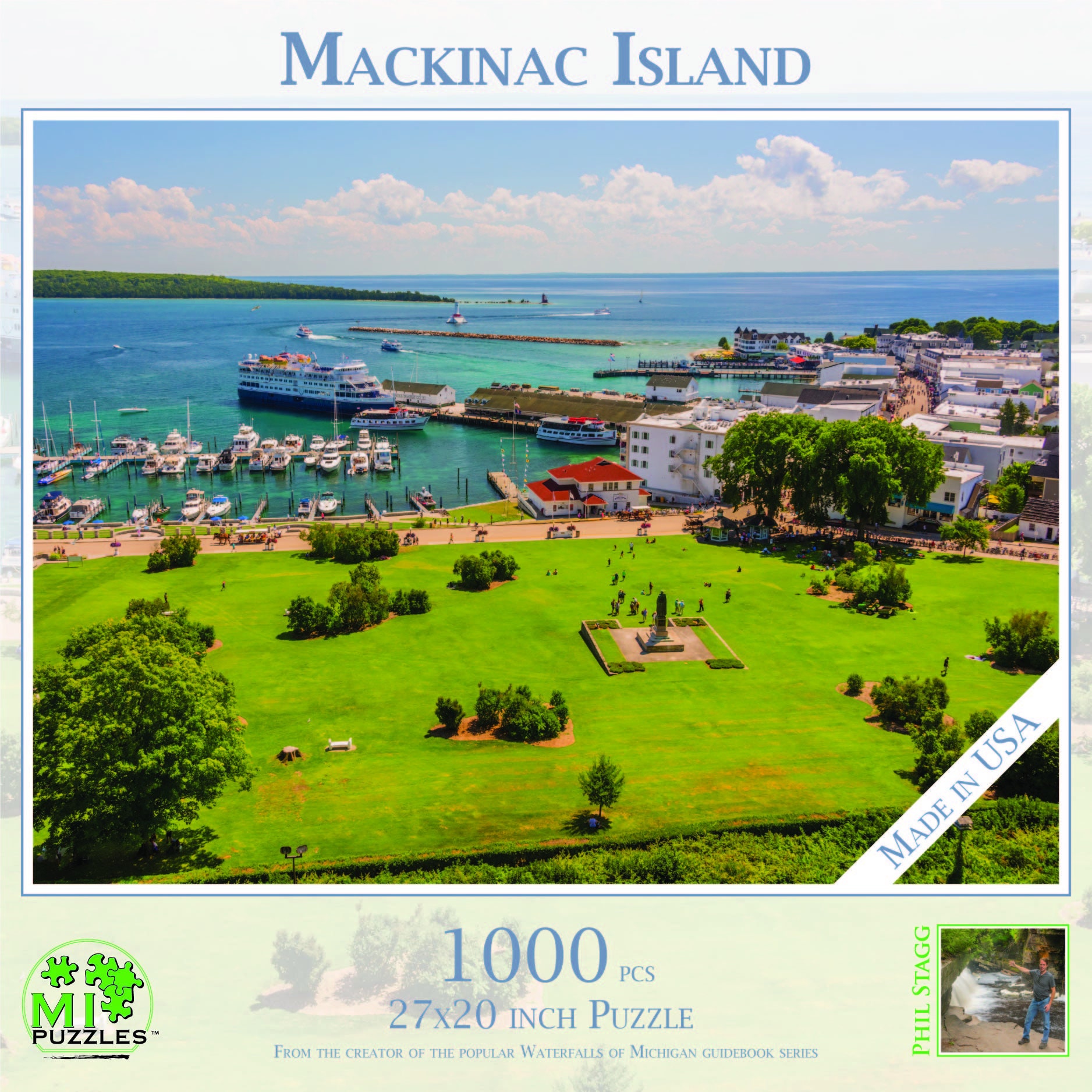 Mackinac Island - 1000 Piece Jigsaw Puzzle - MI Puzzles by Phil Stagg ...