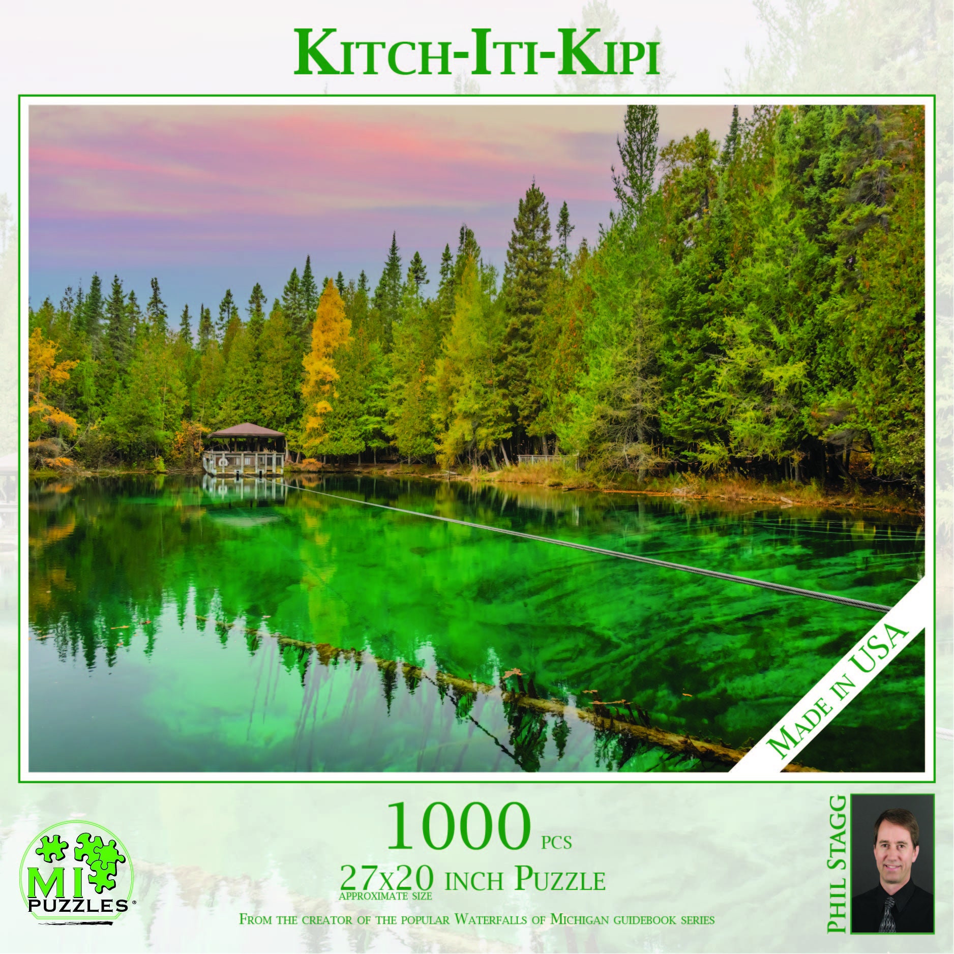Kitch-iti-kipi - 1000 Piece Jigsaw Puzzle - MI Puzzles by Phil Stagg ...