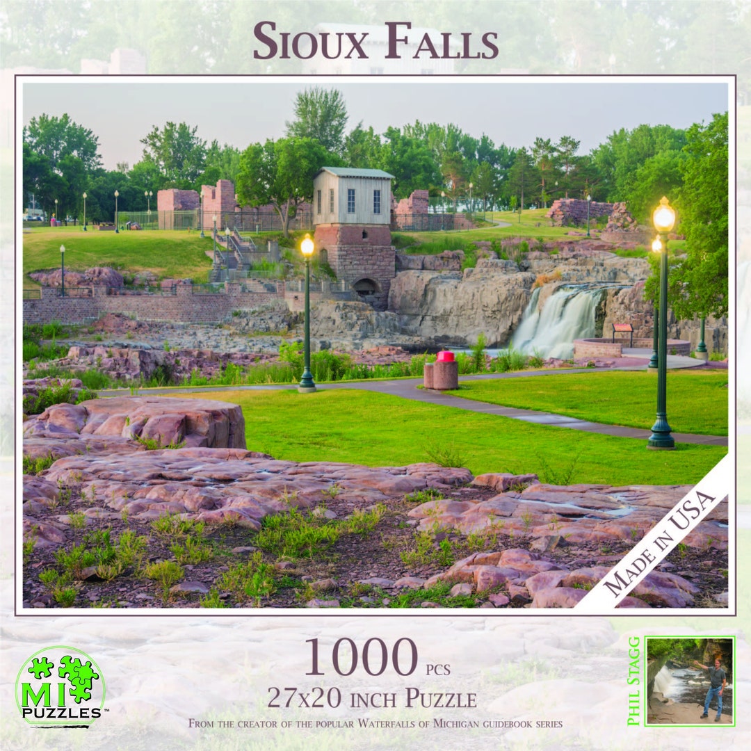 Sioux Falls - 1000 Piece Jigsaw Puzzle - MI Puzzles by Phil Stagg ...