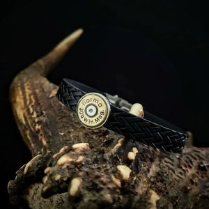 Bracelet douille de carabine chasse souvenir image 2