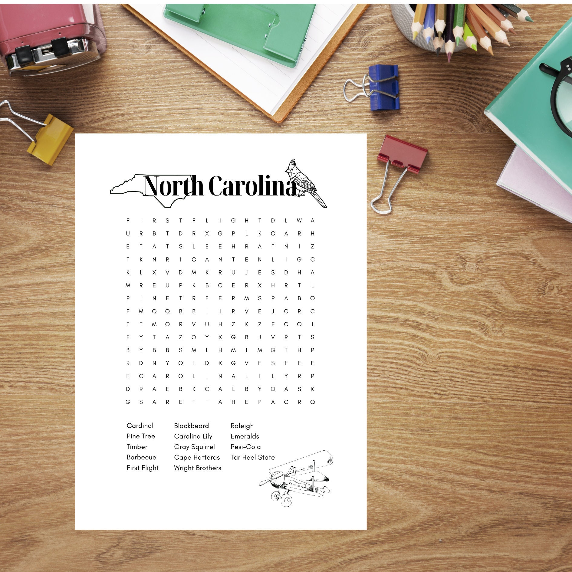 50 States Word Search Puzzles, Printable Puzzles, Word Searches - Etsy