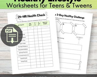 Teen Healthy Relationships Worksheets, Therapy Worksheets for Teens or ...