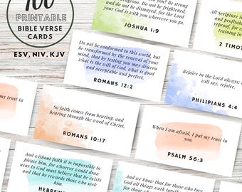 100 afdrukbare bijbelverskaarten, bijbelverzen, downloads bijbelvers, dagelijks afdrukbaar bijbelvers, schriftkaarten, NIV, ESV, KJV