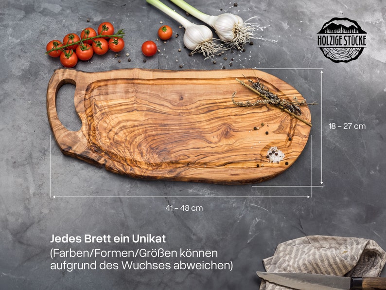 Grill Brett Schneidebrett Personalisiert Olivenholz Grillbrett Gravur Grillen Geschenke Für Männer Geschenk Bild 4