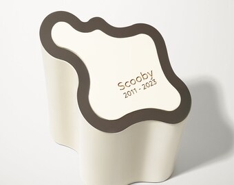 Pet Cremation Urn | Custom Wooden Ashes Box | Pet Memorial Keepsake