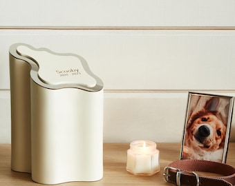 Pet Cremation Urn | Custom Wooden Ashes Box | Pet Memorial Keepsake