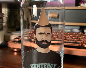 Kentergy Beer Can Glass, 16 oz