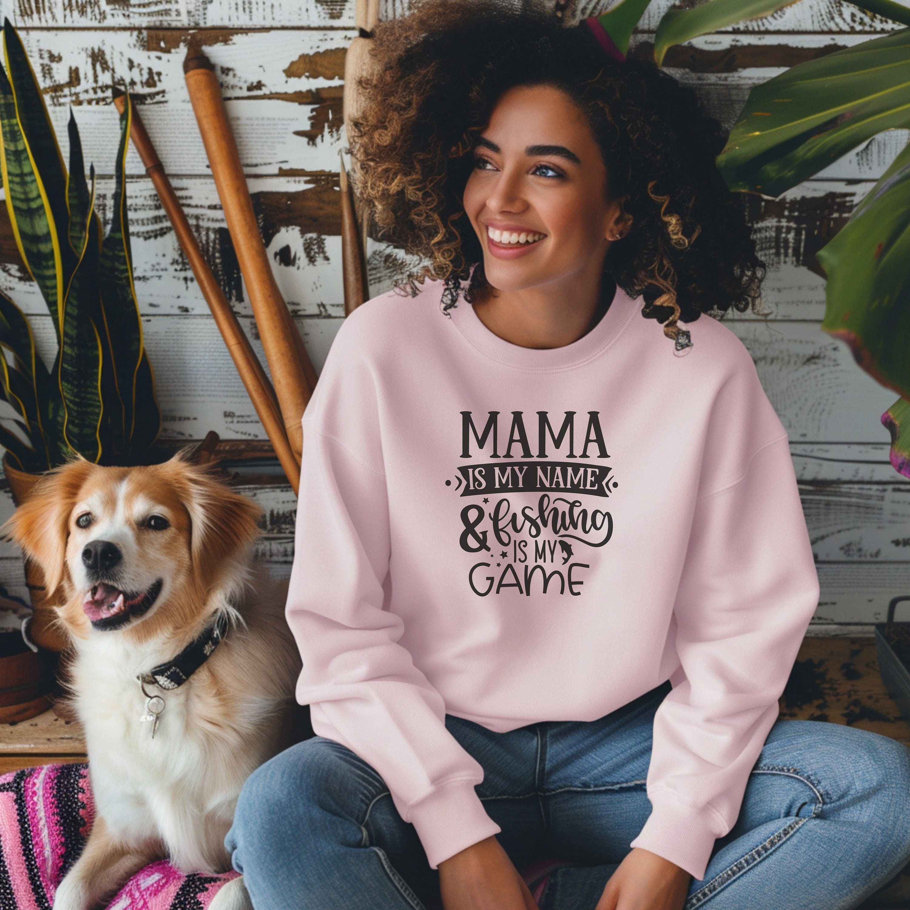 Fishing Gifts for Women, Unique Fishing Sweatshirt for Mom, Gifts