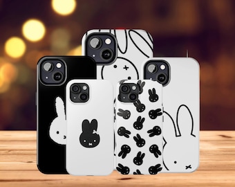 【韓国 BLUE PERCENT】Black/Ribbon/Jumbo Rabbit iPhone case Amazon.com: Rabbito Boutique - iPhone 12 Mini - Rabbit Bunny