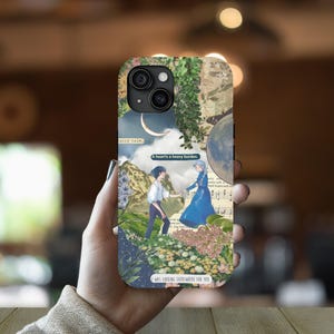 Howl&#39;s Moving Castle Aesthetic Collage Studio Ghibli TOUGH (Matte) Phone Cases, Miyazaki, Sophie Hatter, Calcifer, Howl, Spirited Away,16pro