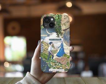 Howl's Moving Castle Aesthetic Collage Studio Ghibli TOUGH (Matte) Phone Cases, Miyazaki, Sophie Hatter, Calcifer, Howl, Spirited Away,16pro
