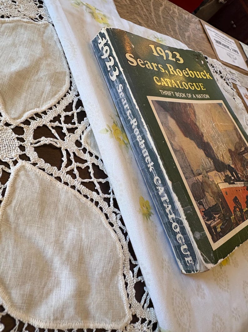 RARE Vintage 1923 Sears Roebuck Catalogue Etsy