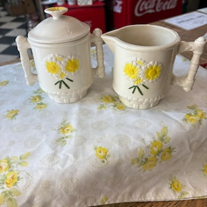 1950’s Cream & Sugar Set