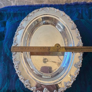 Beautiful Wm . A Rogers English Reproduction Silver Platter
