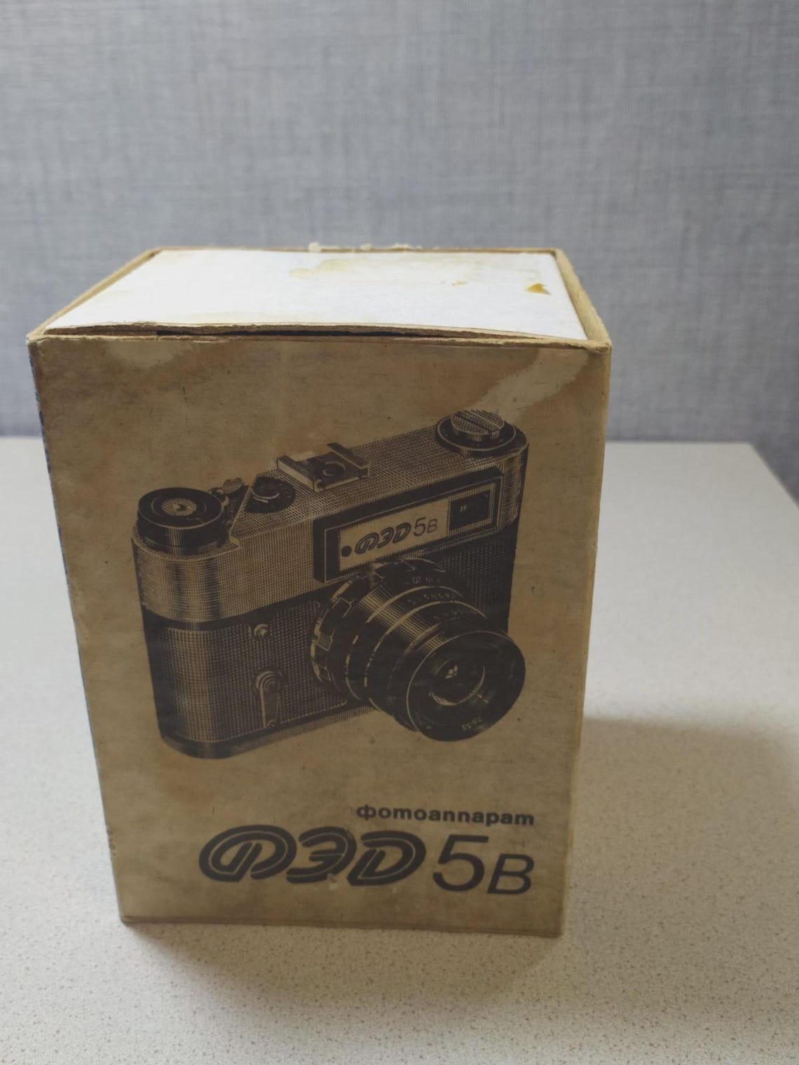 Nos fed 5b soviet rangefinder camera brand new factory sealed bag box manua, foto 1 de 5