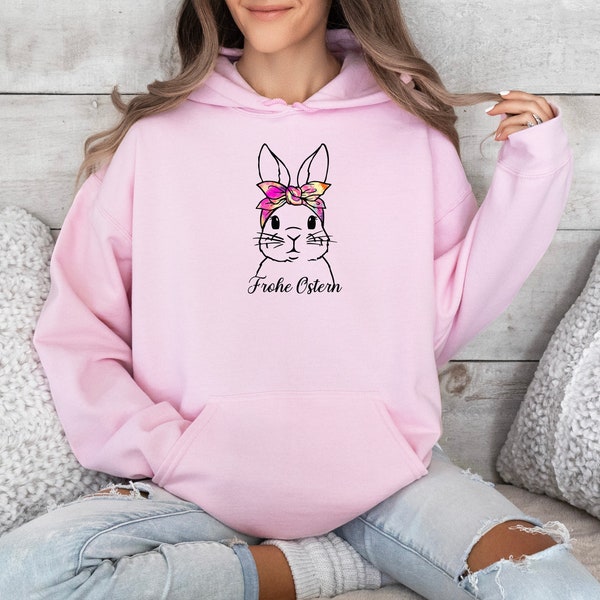 Frohe Ostern Bunny Shirt, Ostern Tshirt - Sweatshirt, Frühlings-Outfit, Ostern Geschenk