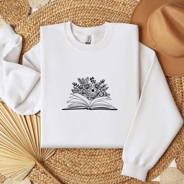 Sweatshirt Buchliebhaber, Sweatshirt Bücherwurm, Leser Geschenke, Lehrer Geschenke, Sweatshirt Literatur, Buchliebhaber Geschenke Ideen