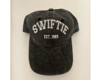 Bestickte Taylor Swift Baseball Kappe, Taylor Swift Fan Geschenk