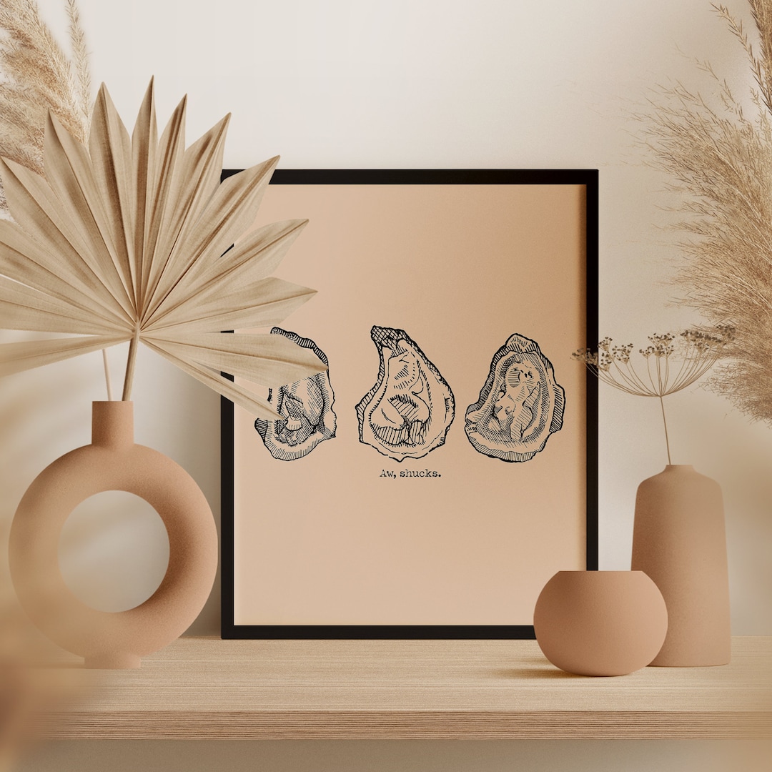 Aw Shucks Oyster Canvas main image 0