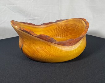 Live edge Osage Orange display bowl