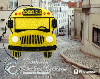 School Bus- Car Freshie