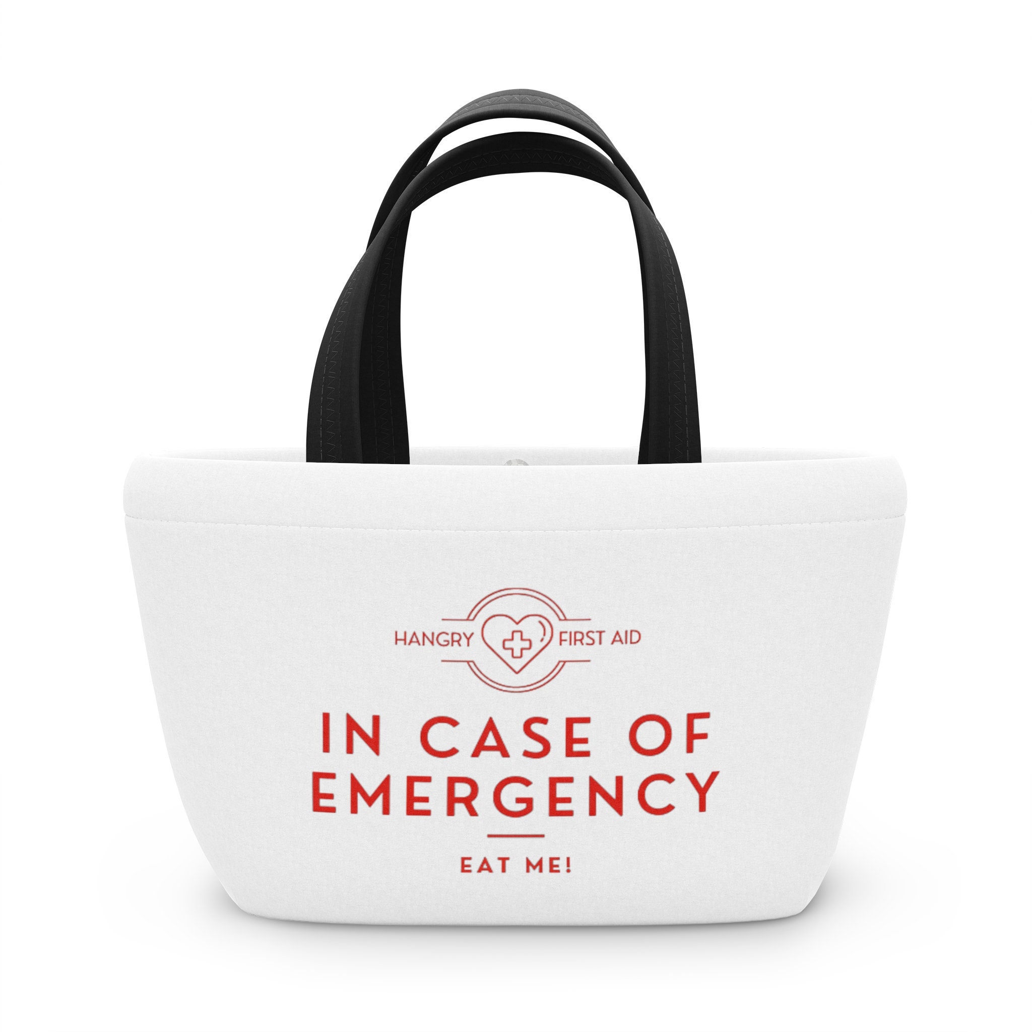 Hangry Kit Emergency Snacks Lunch Tote Personalized Lunch Bag hangry  Friend/coworker Gift Idea Funny Lunchbag Neoprene Lunch Box/bag 