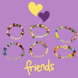 Friends Bracelet Set | Fans Friendship Bracelet Set