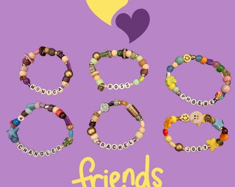 Conjunto de pulseras de amigos / Conjunto de pulseras de amistad para fanáticos