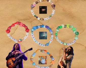 Juego de pulseras Hozier / Pulseras con temática musical / Pulseras de la amistad a juego
