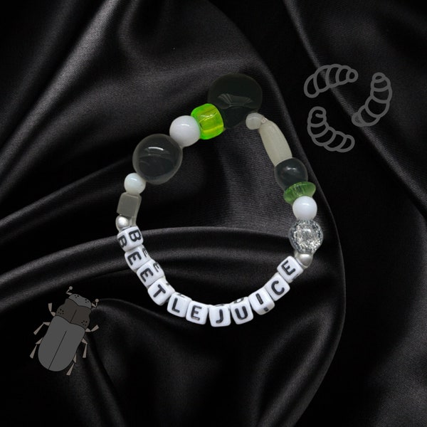 Beetlejuice Bracelet | Musical Bracelet | Tim Burton Themed Bracelet