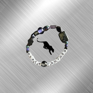 Black Panther Bracelet | Marvel Themed Bracelet