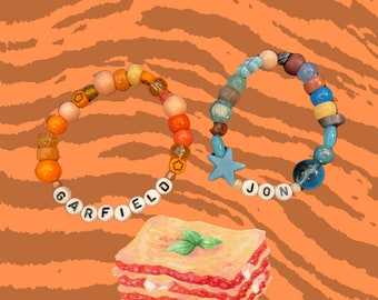 Conjunto de pulseras de Garfield / Conjunto de pulseras con temática de fans