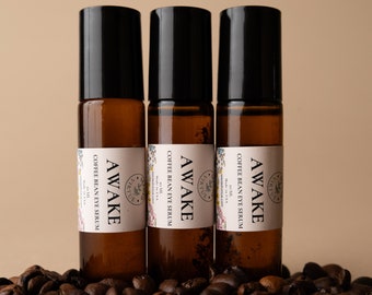 Awake Eye Roller - Coffee Bean and Green Tea Extract Under Eye Serum