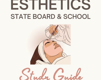 Esthetics State Board & School Study Guide / Exam Prep