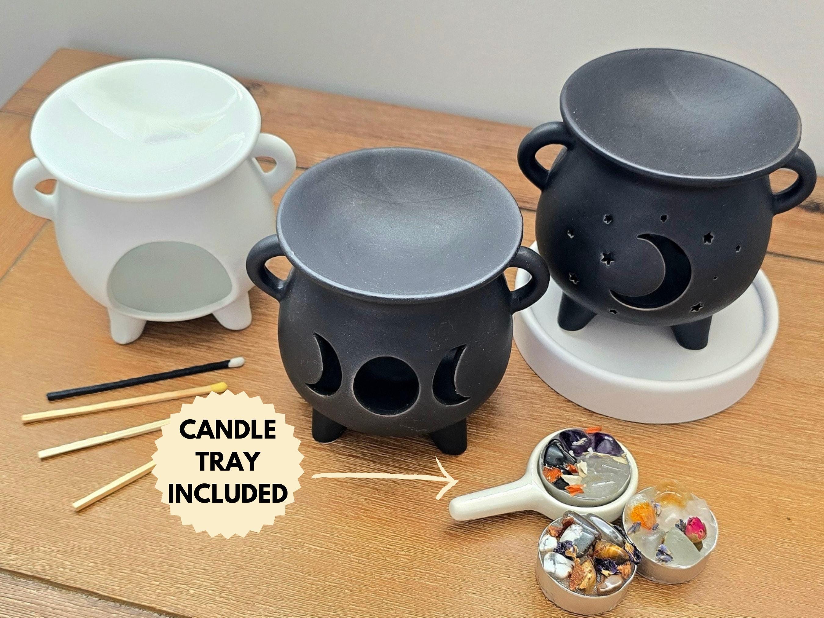 Brûleur / Diffuseur D'huiles Essentielles En Céramique - Blanc - Taille Unique - Neuf