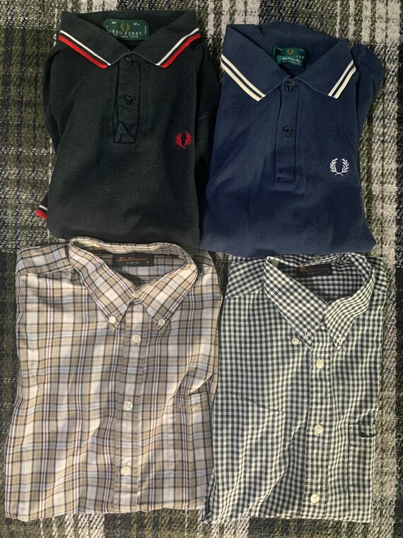 Vintage Fred Perry, Ben Sherman Shirts 1990’s