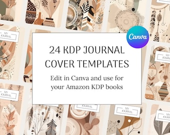 KDP journal cover, 6x9 KDP journal template, kdp cover 8.5x11, kdp Canva template, kdp paperback cover, kdp book cover, KDP template cover