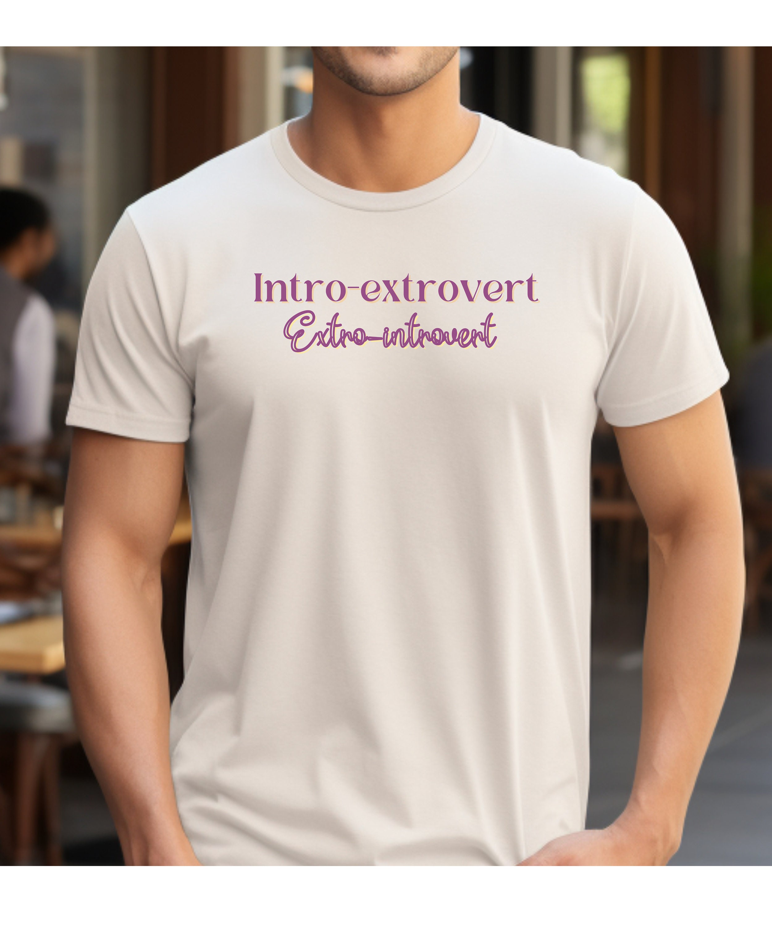 Introvert Extrovert Tee, Personality Tshirt, Quiet yet Loud Shirt - Etsy