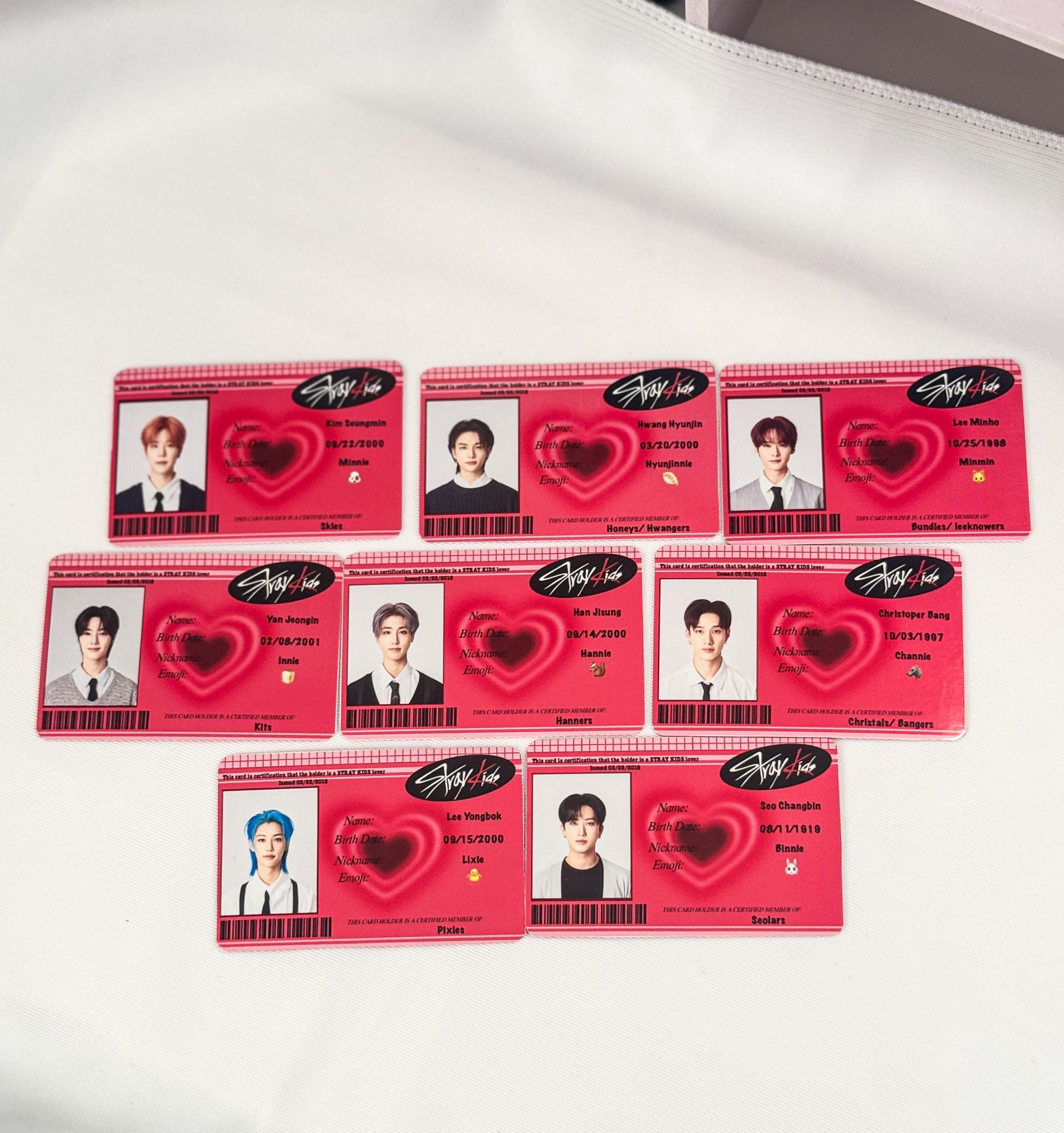 Skz Id Cards - Etsy