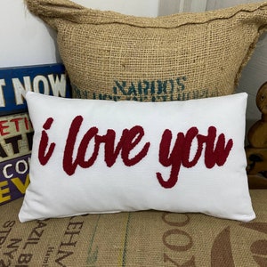 Custom Embroidered Pillow Personalized Gift, Anniversary Gift, Newborn Gift Idea, Couple Gifts, Custom Throw Pillow, Creative Gift for Home