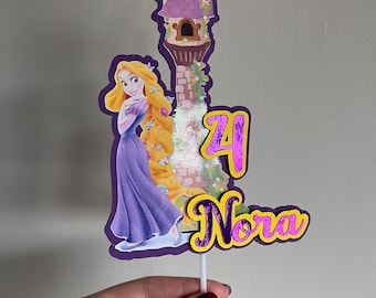 Rapunzel caketopper