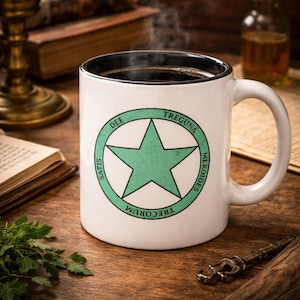 Star of Astaroth Coffee Mug | Bedknobs & Broomsticks Inspired