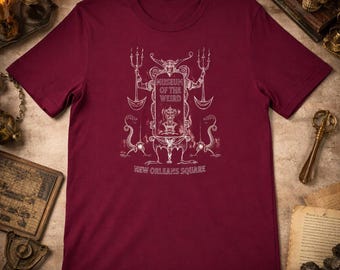 Museum des Seltsamen T-Shirts: Rolly Crump Tribut, Bella + Canvas 3001