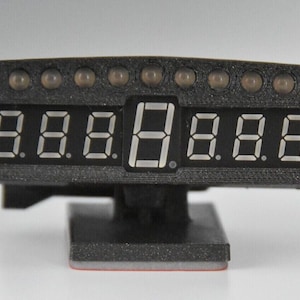 SLI - MINI Simracing display, shift lights, RPM for any simulator, Thrustmaster, Logitech