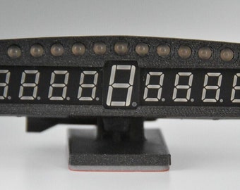SLI - MINI Simracing display, shift lights, RPM for any simulator, Thrustmaster, Logitech
