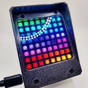 iFlag SLIM Simracing gear matrix, led flag for any simulator, Thrustmaster, Logitech, iFlag, Fanatec, 64 RGB Leds