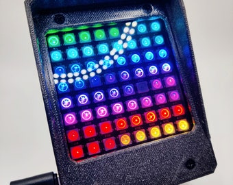 iFlag SLIM Simracing gear matrix, led flag for any simulator, Thrustmaster, Logitech, iFlag, Fanatec, 64 RGB Leds